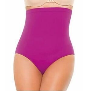 Spanx High‎ Rise Swim/Shapewear Bottom, Berry, Multiple Sizes, NWT